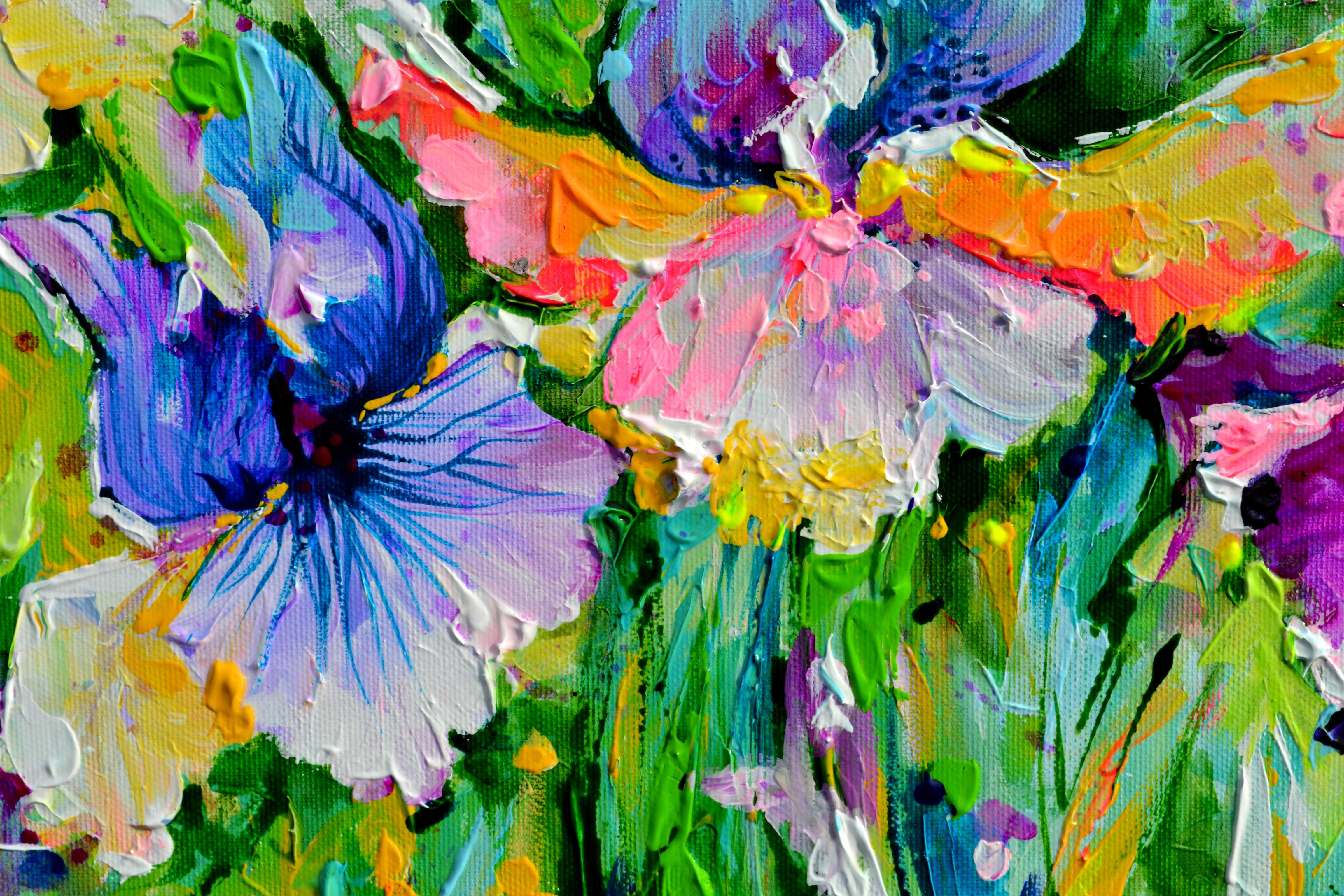Campo di fiori di iris 2