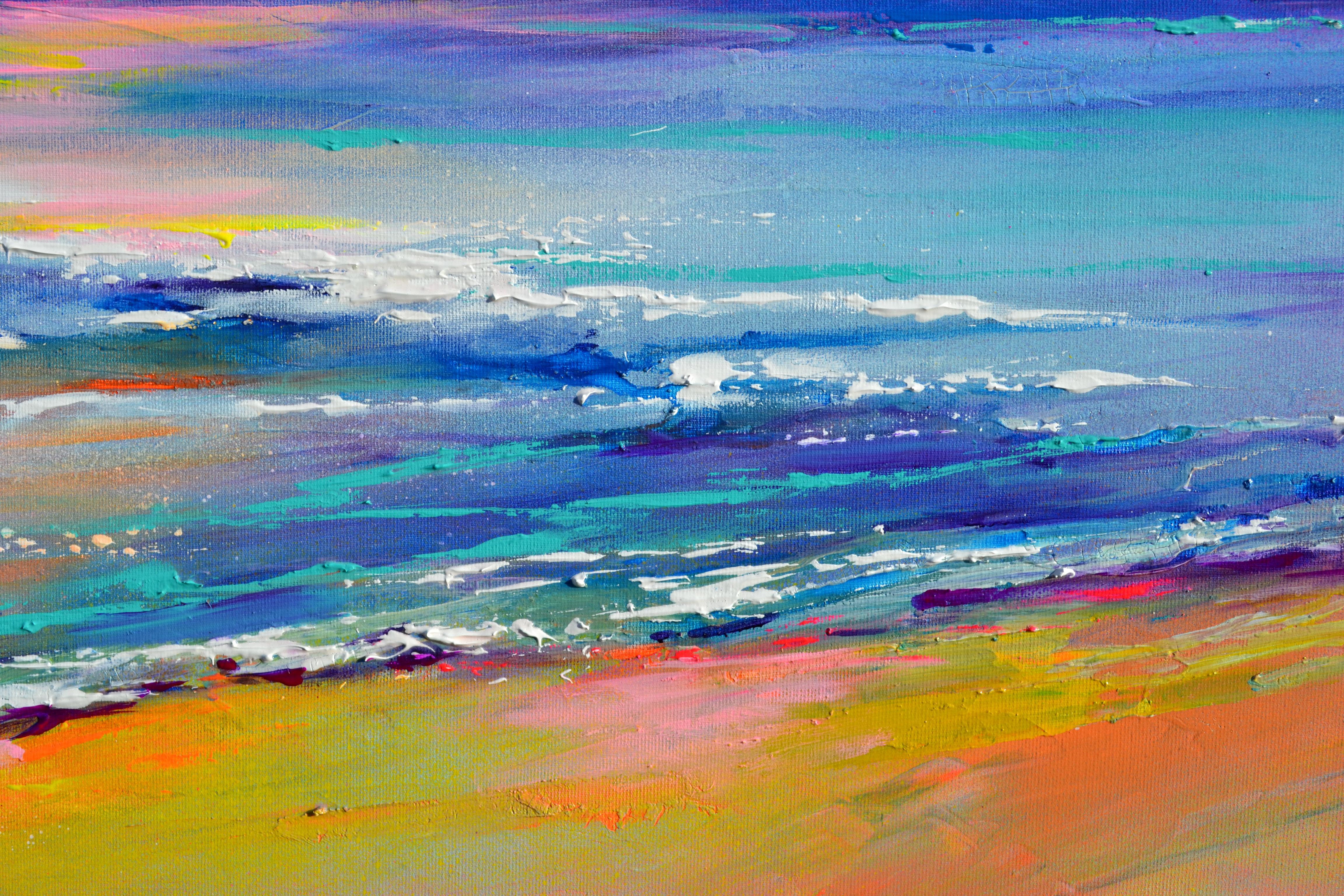New Horizon 175 Colourful Sunset Seascape For Sale 2