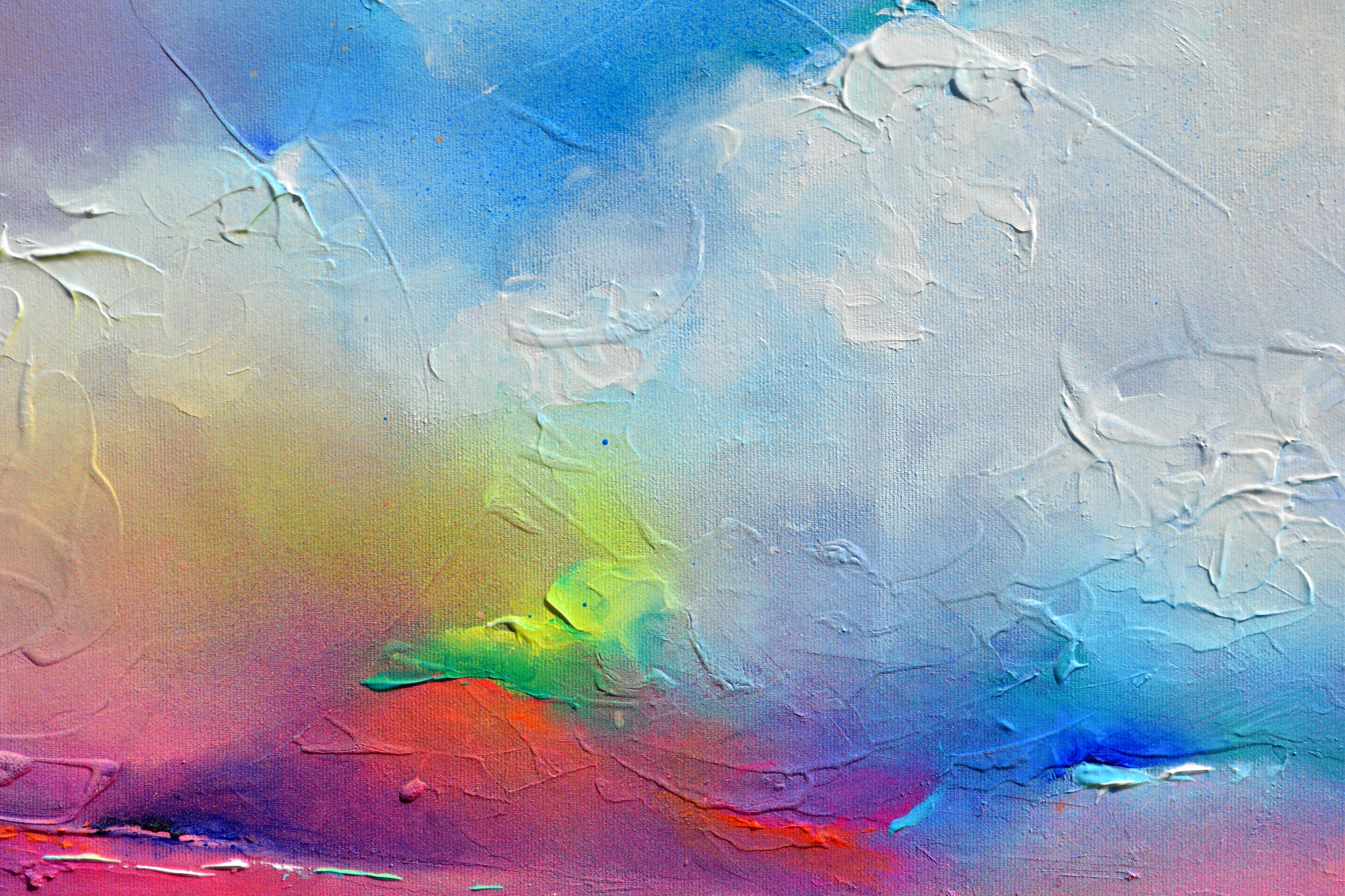 New Horizon 180 - Paesaggio marino di grandi dimensioni, tramonto, alba, oceano, pittura su spiaggia in vendita 2
