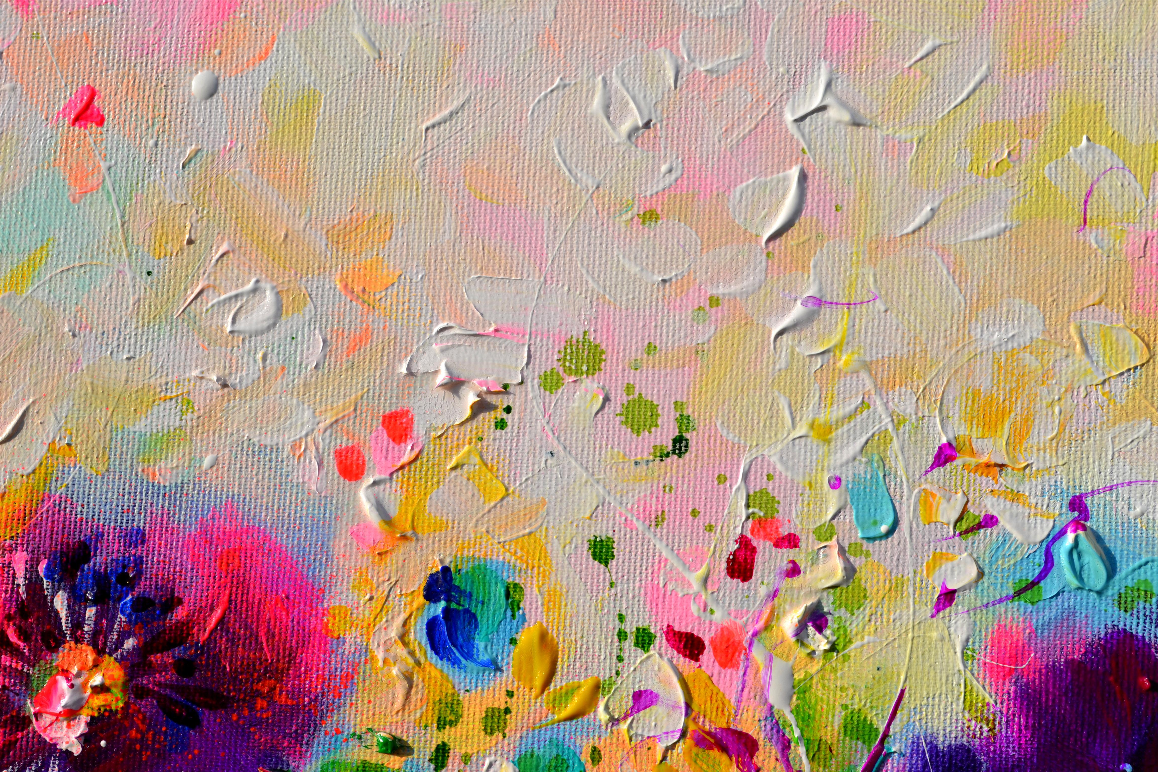 Opium Poppy Field, Pink and Purple Opium Poppies im Angebot 9