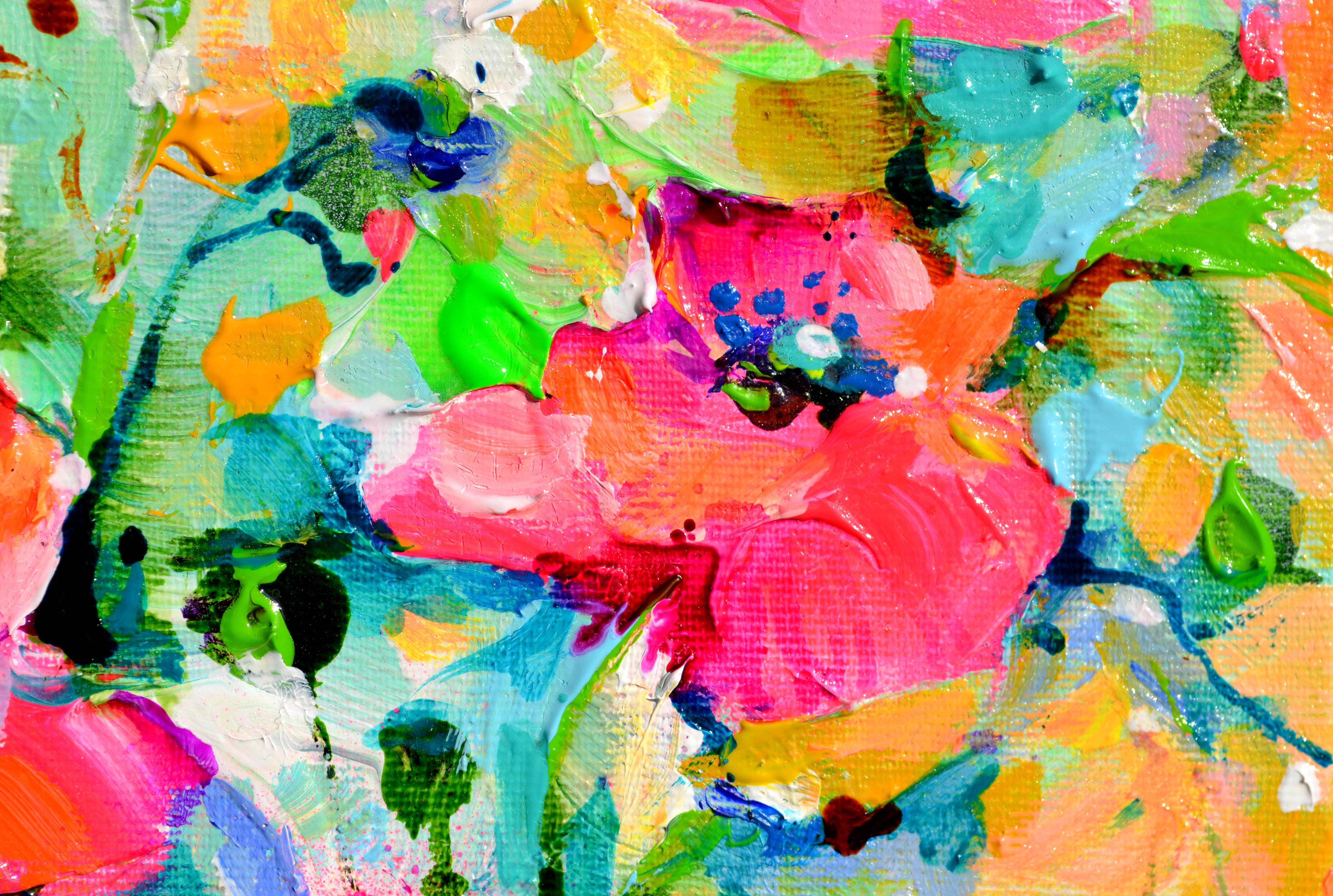 Roter Schlafmohn - Mohnblumenfeld im Angebot 4