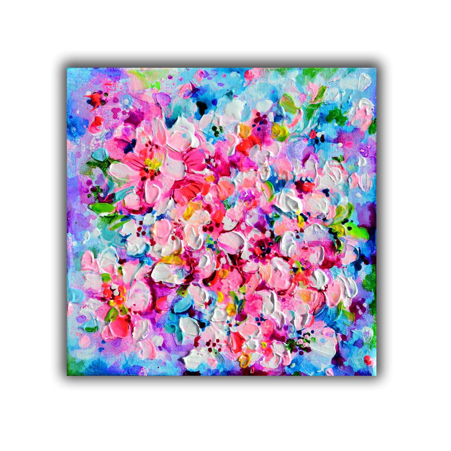 Sakura - Cerisier en fleur - Painting de Soos Roxana Gabriela