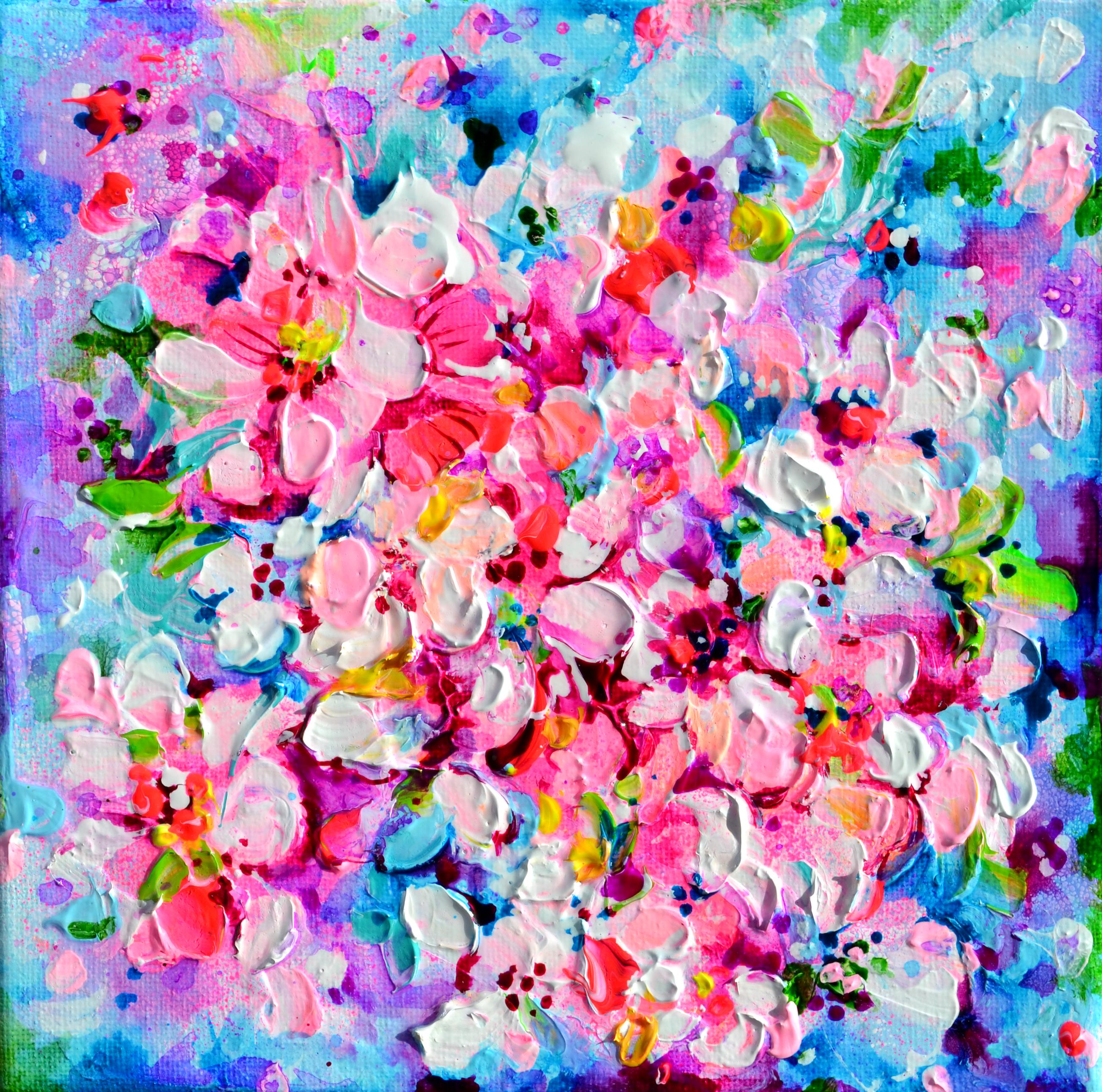 Soos Roxana Gabriela Interior Painting - Sakura - Cherry Tree Blossom