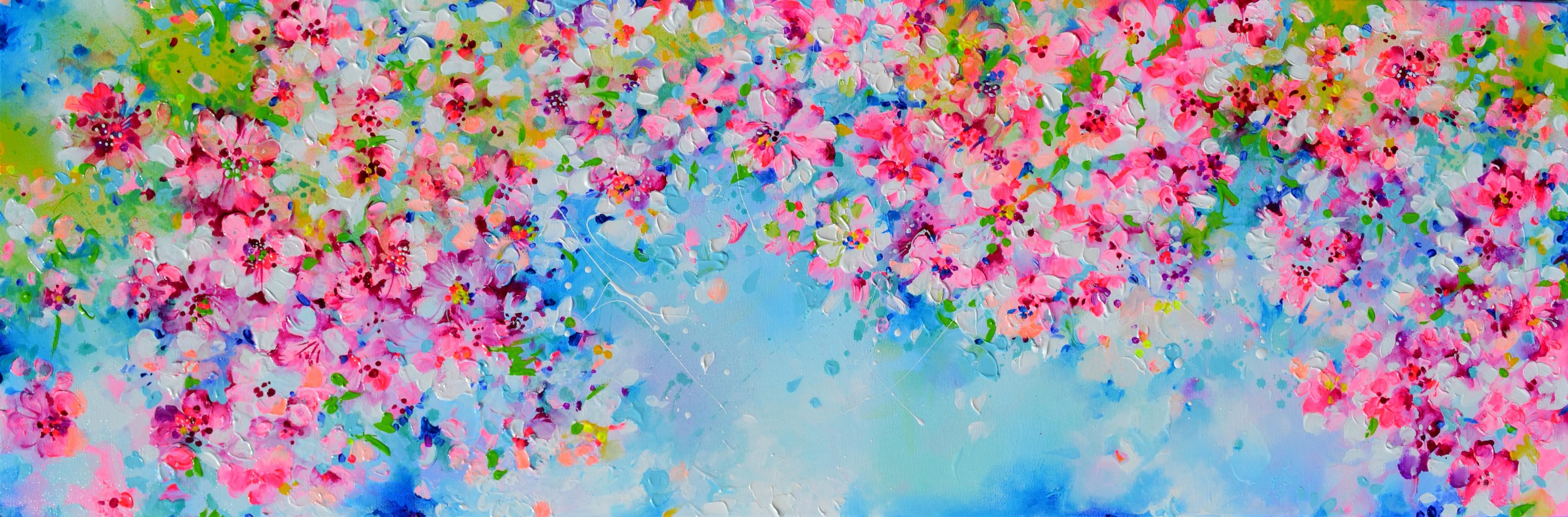 Landscape Painting de Soos Roxana Gabriela - Sakura - Flor de primavera del cerezo