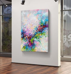 Waterfowl Flight - Colorful Dreamy Abstract