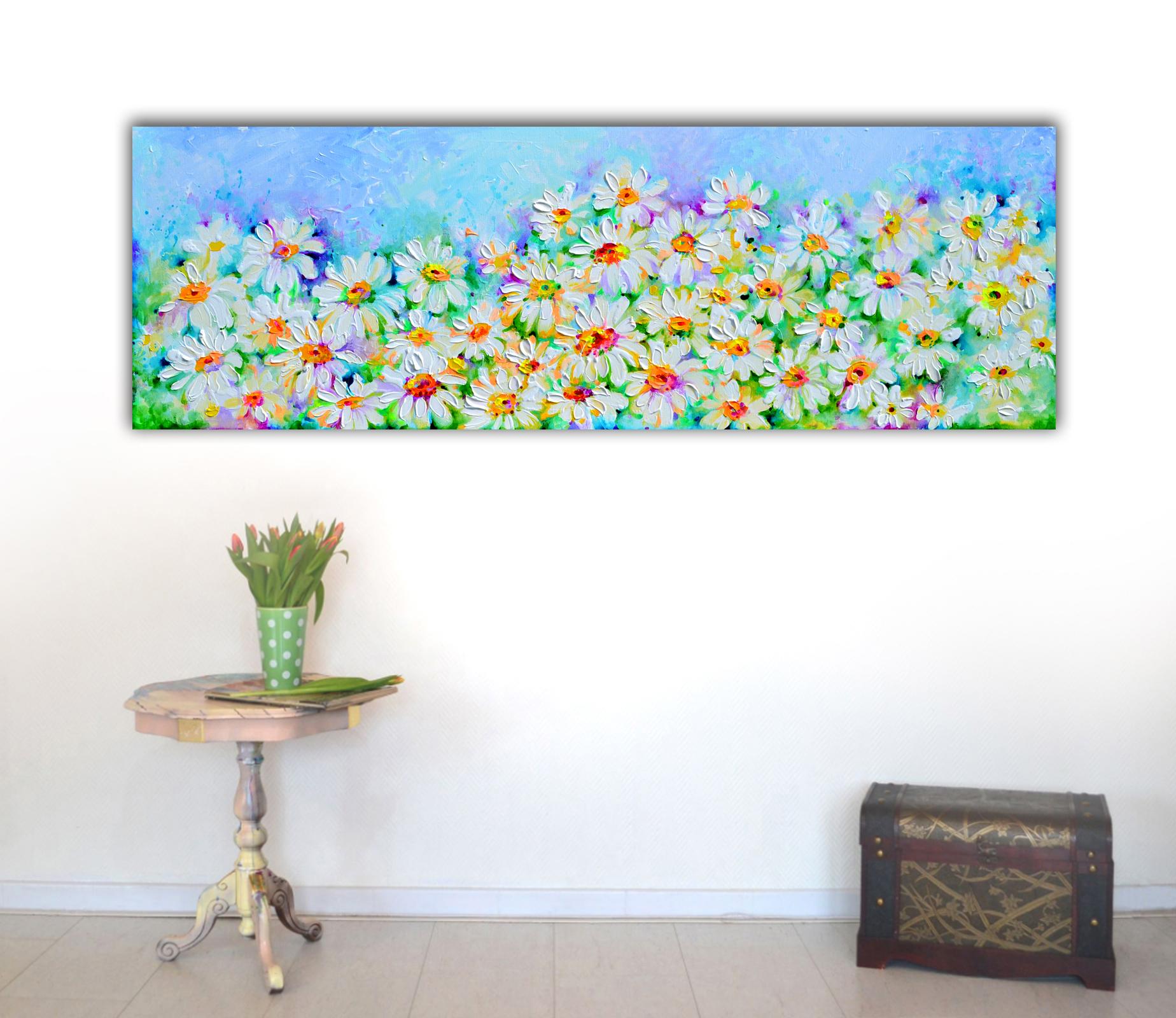 Campo di margherite Whiting - Painting di Soos Roxana Gabriela
