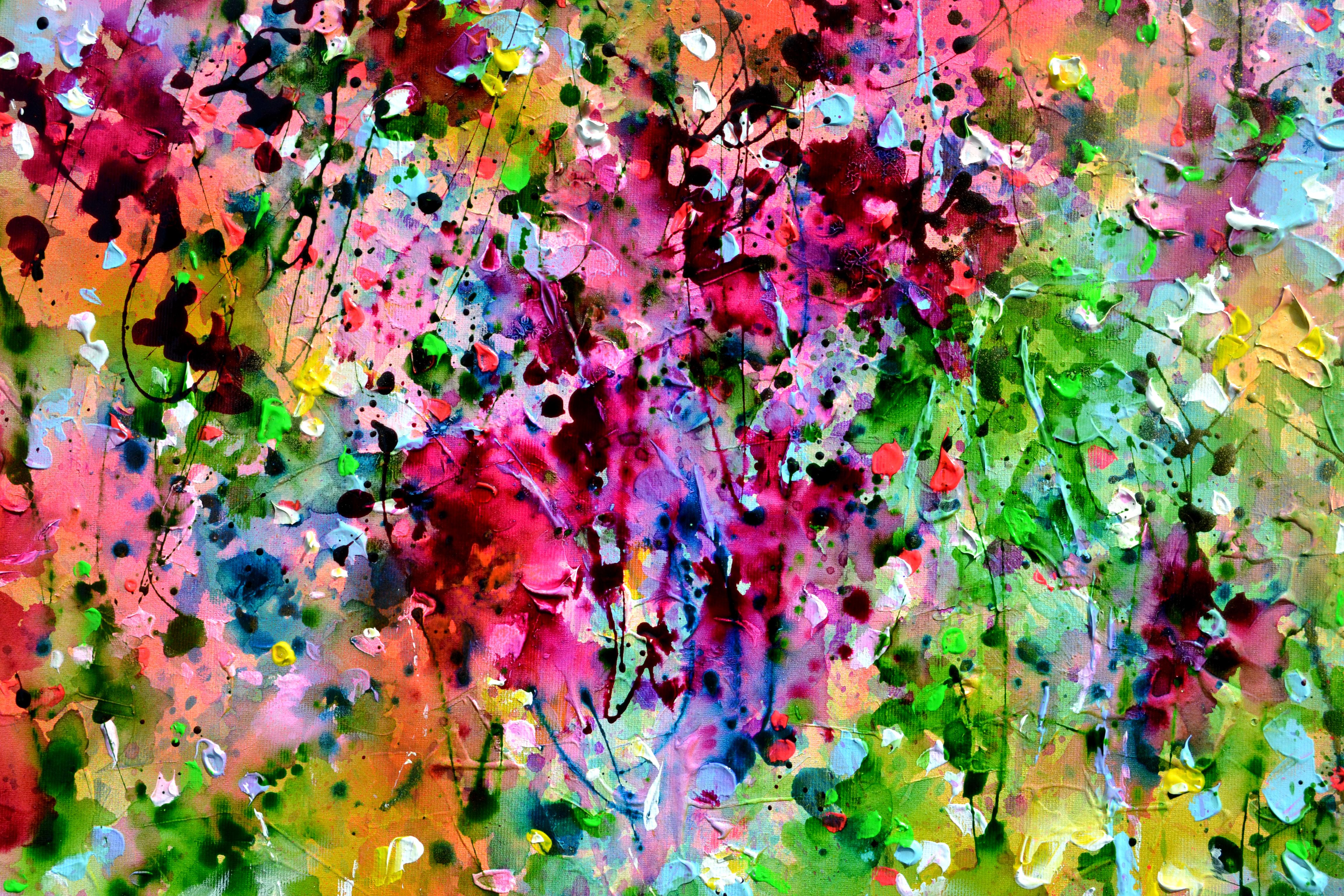 Wild Summer Cottage Blumenfeld im Angebot 1