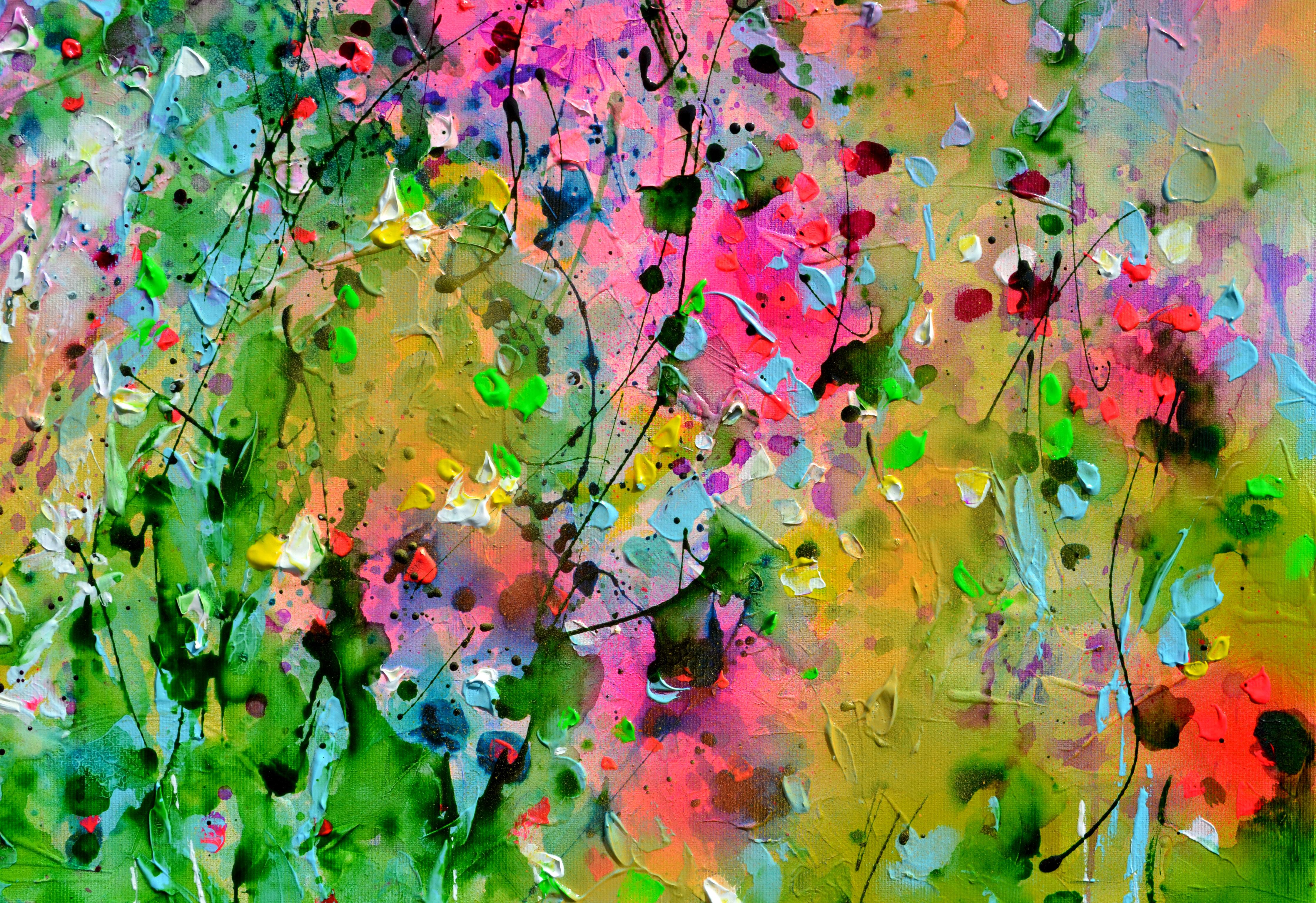 Wild Summer Cottage Blumenfeld im Angebot 3
