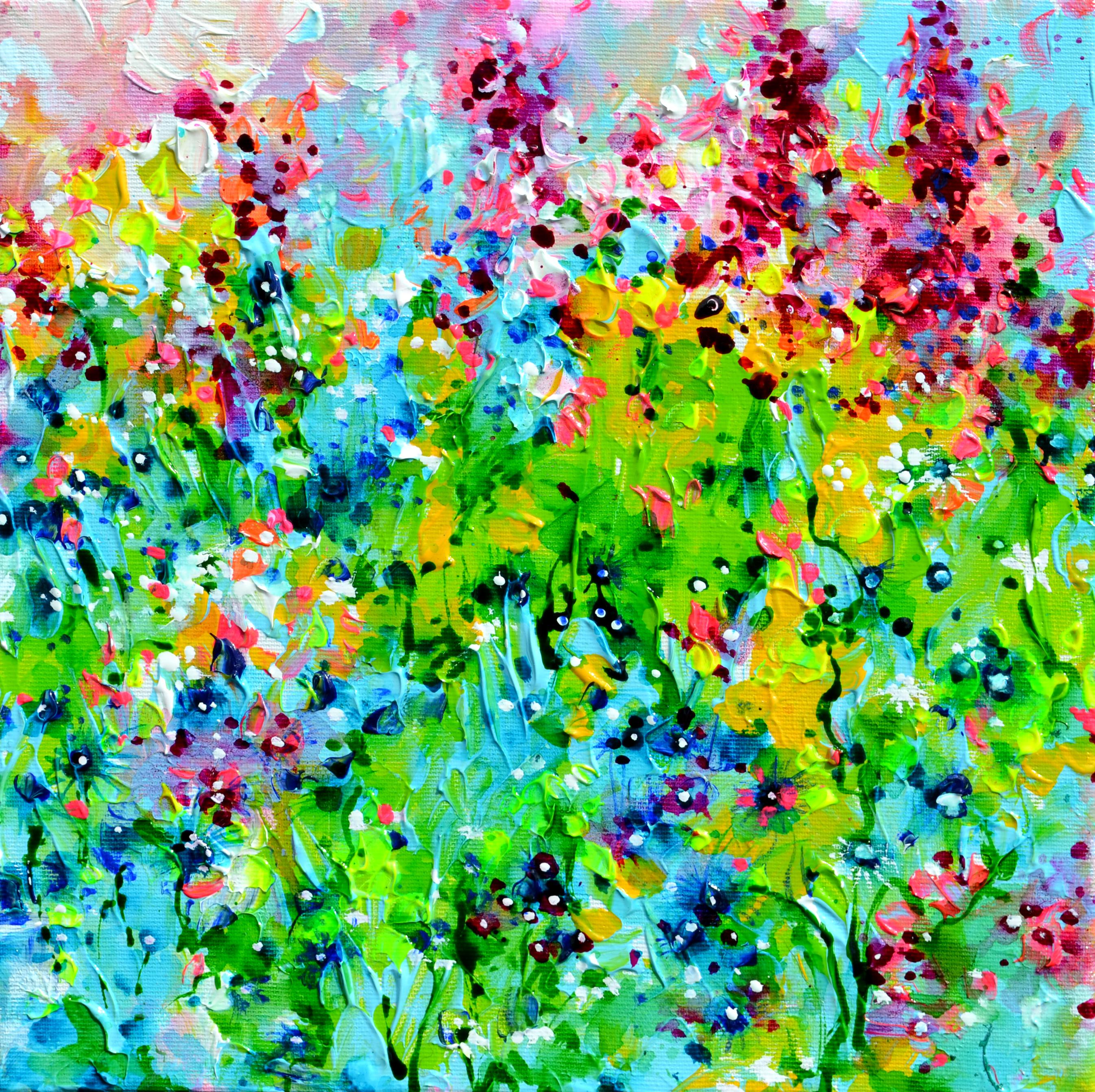 Interior Painting de Soos Roxana Gabriela - Campo de flores silvestres de verano
