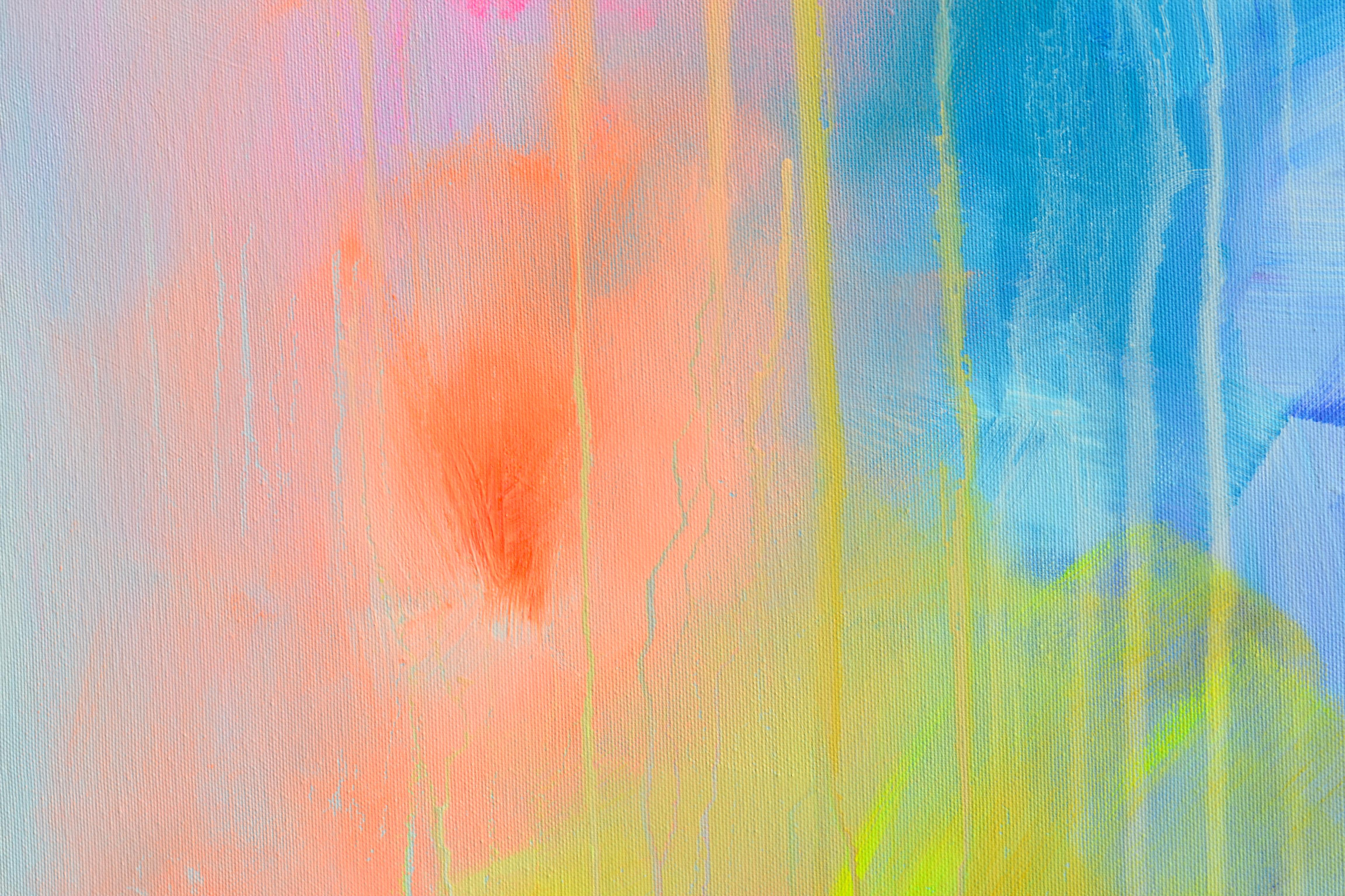 Complementary Patterns 10- Large  Abstract Painting For Sale 4