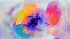 Schemi complementari 16 - Pittura astratta a pastello di grandi dimensioni