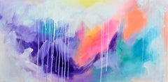 Complementary Patterns 17 - Large Abstract Pastel Painting