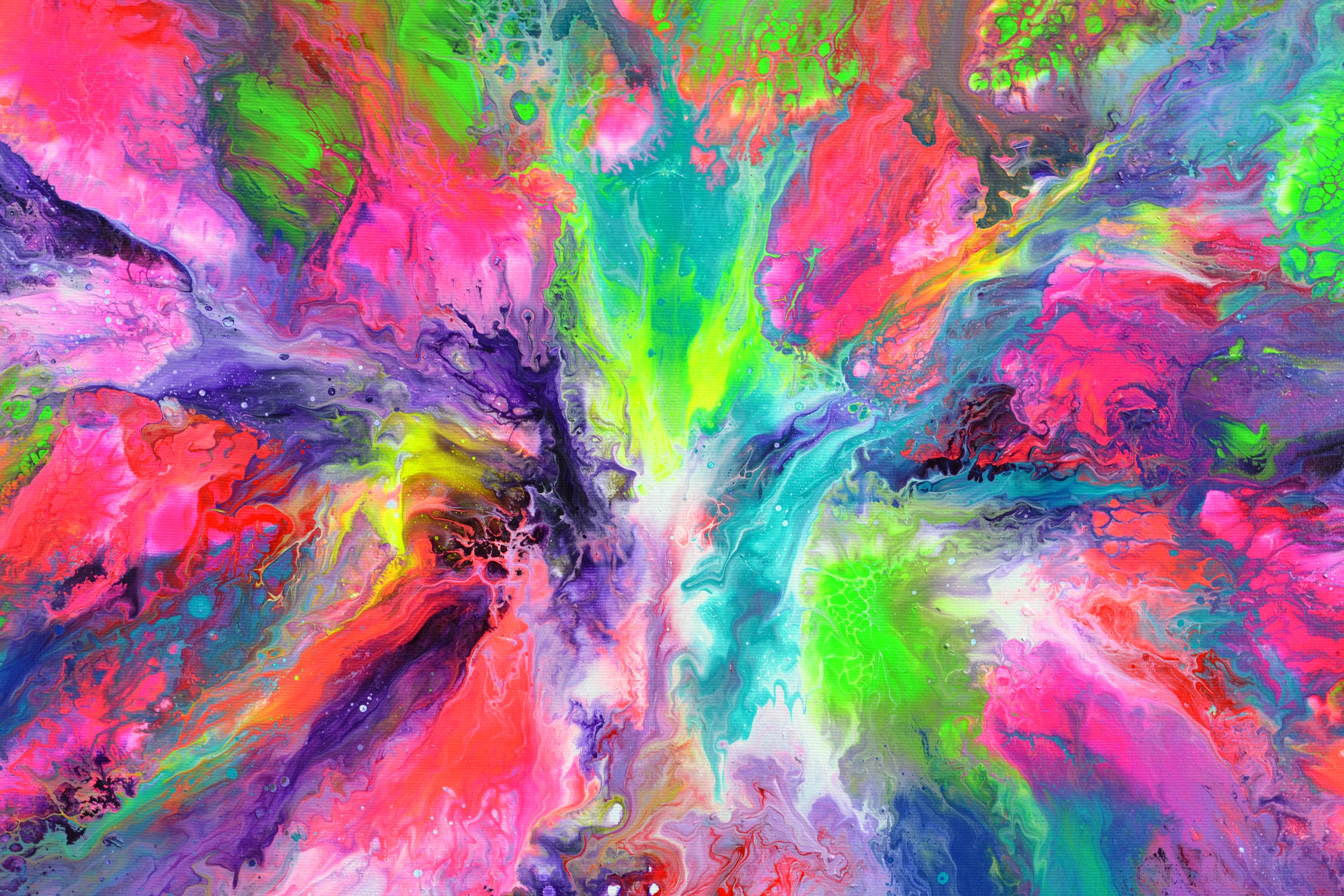 Earth Energy 40x30 inches Abstract Painting For Sale 2