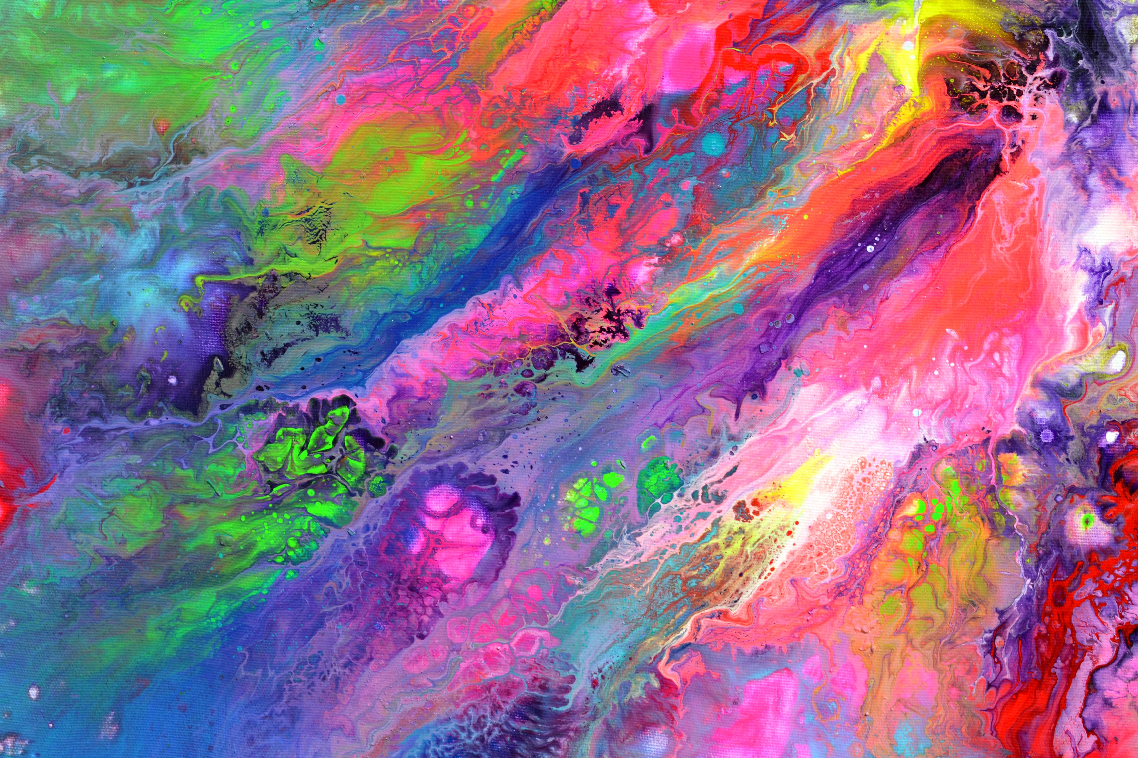 Earth Energy 40x30 inches Abstract Painting For Sale 4