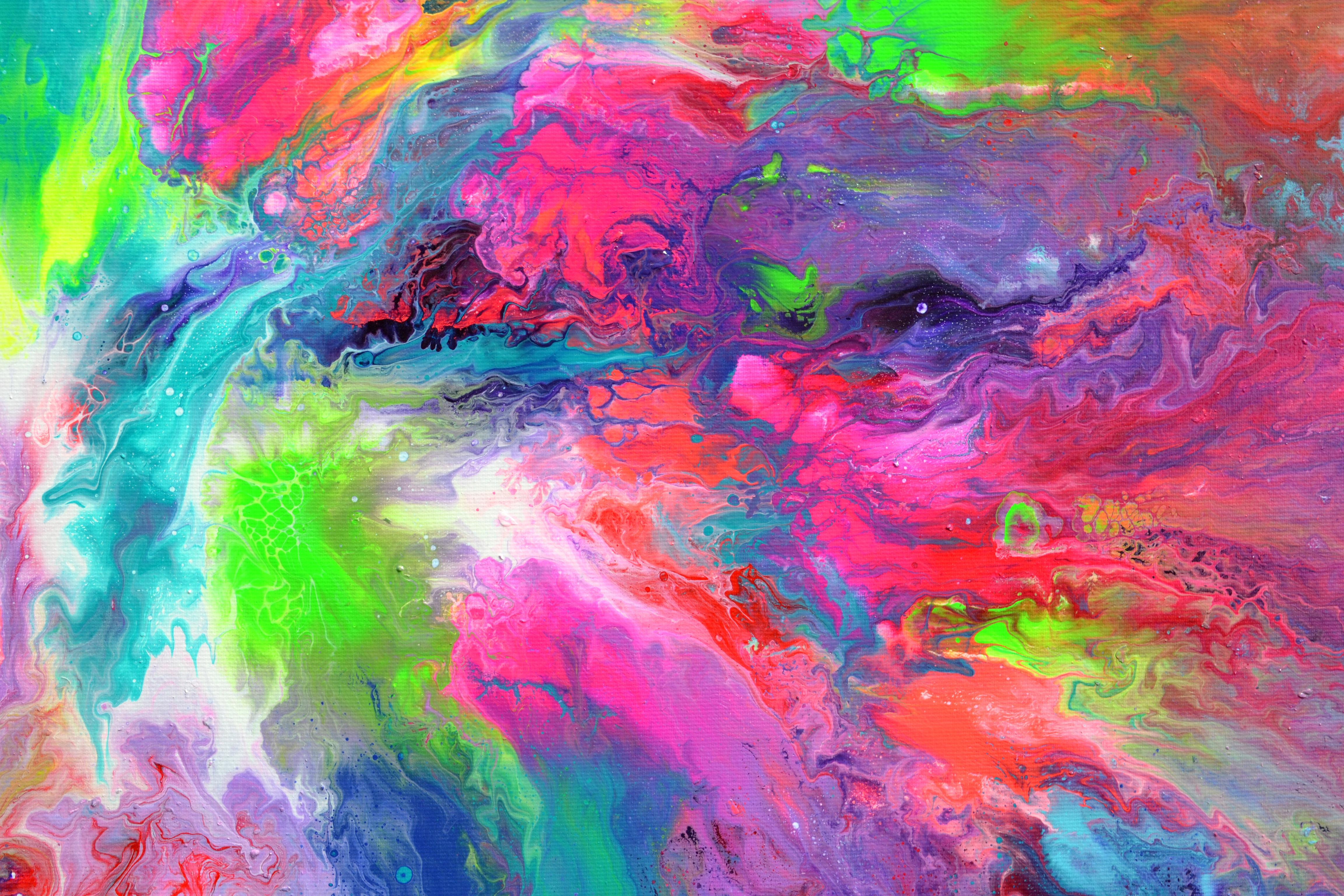 Earth Energy 40x30 inches Abstract Painting For Sale 8