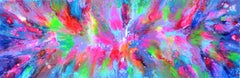Flowing Energy 31 - Large Colorful Vivid Abstract Painting