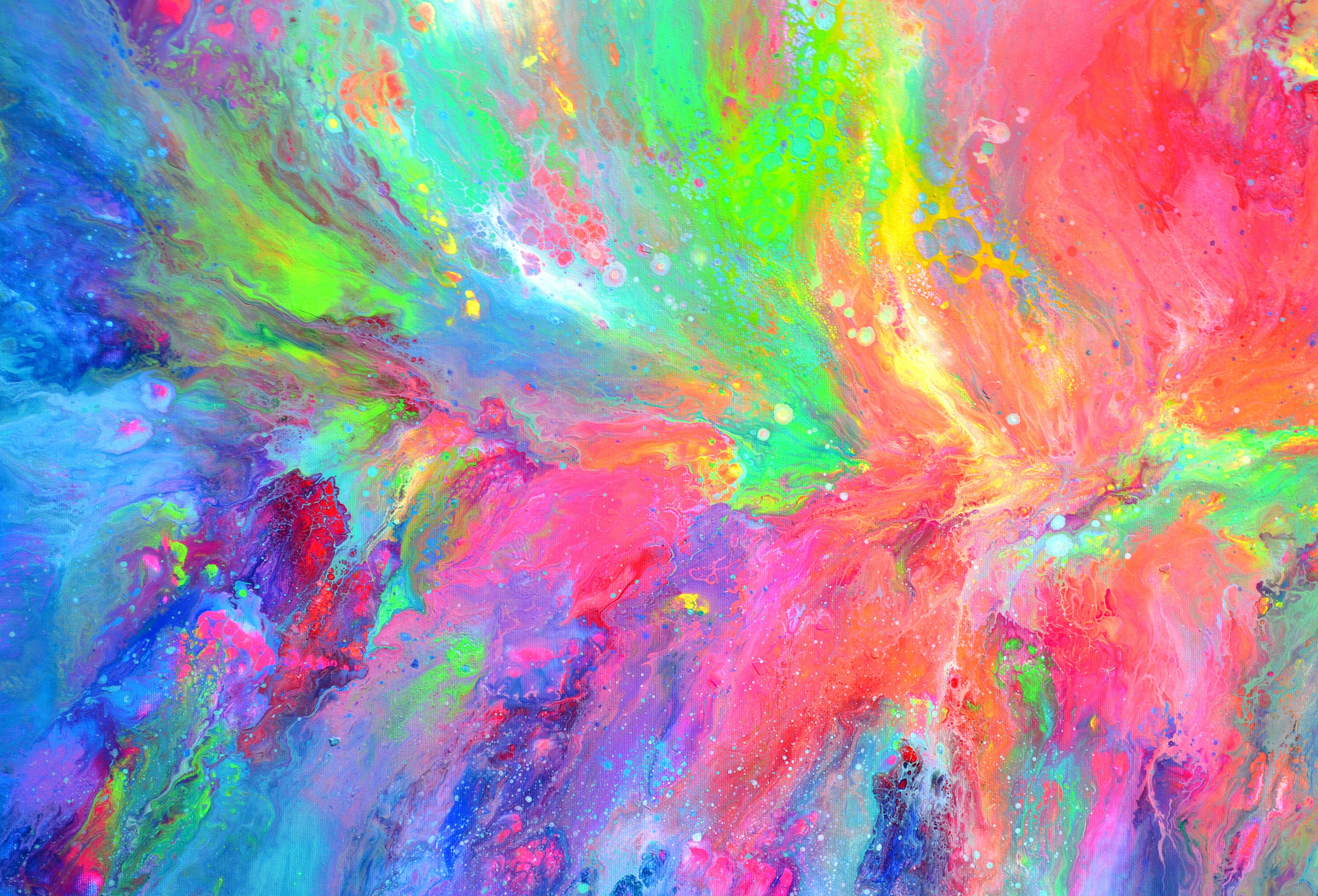 Energia fluente 4, Pittura, Acrilico su tela - Painting Astratto di SOOS TIBERIU
