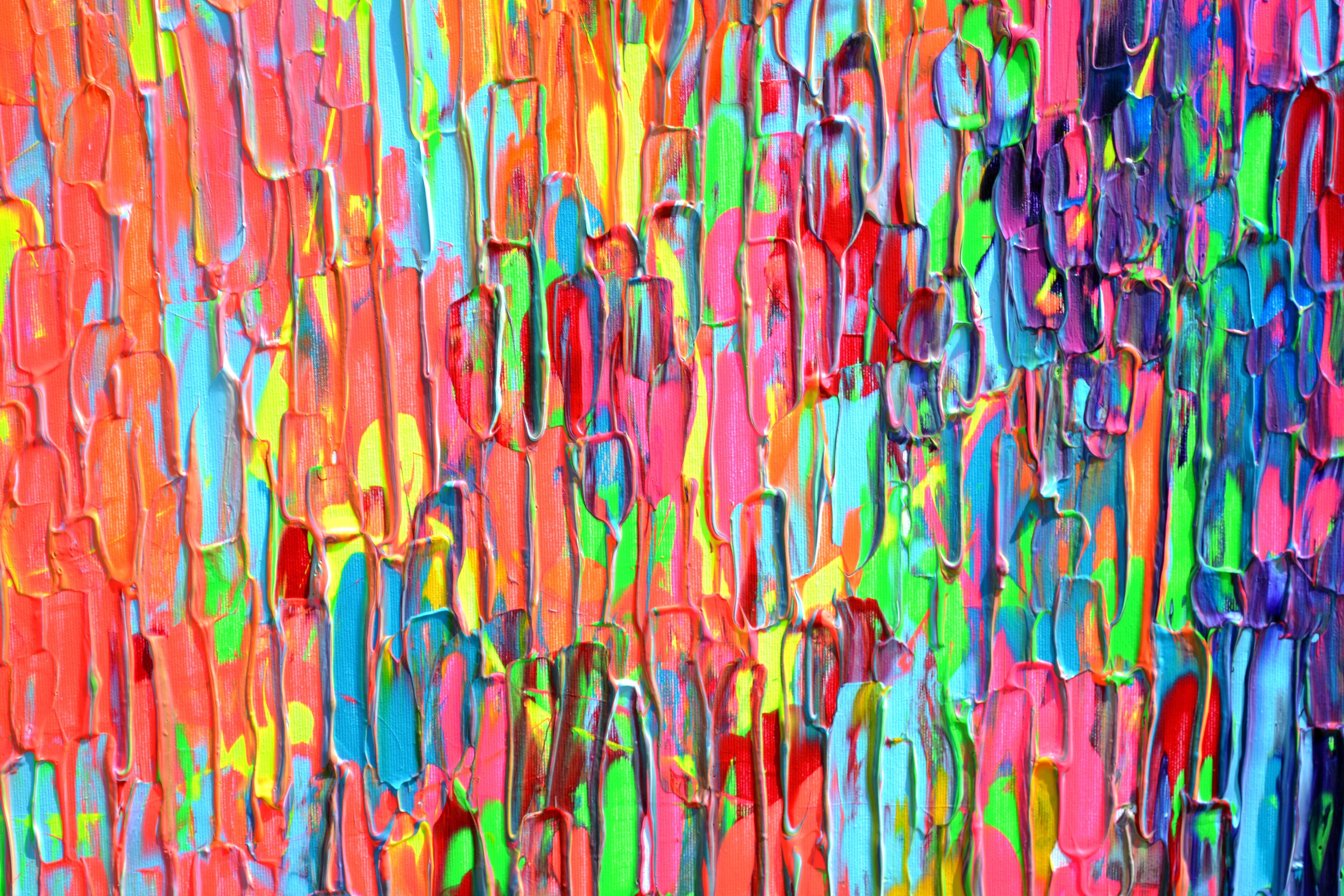 Happy Gypsy Dance 22, Painting, Acrylic on Canvas For Sale 1