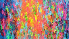 Happy Gypsy Dance 22, Painting, Acrylic on Canvas