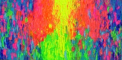 Happy Gypsy Dance 23, Painting, Acrylic on Canvas