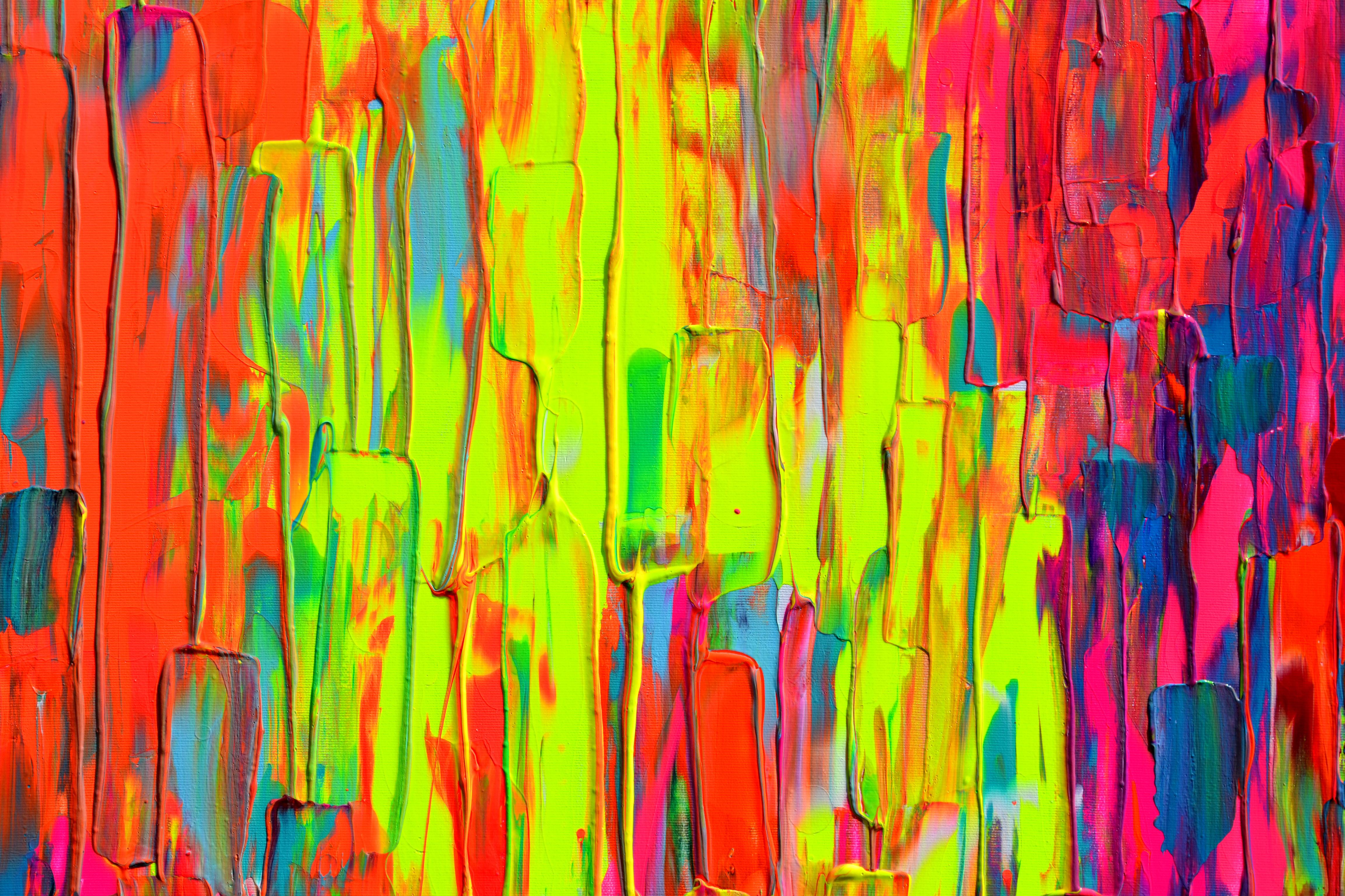 Happy Gypsy Dance 24 - Abstract Painting by SOOS TIBERIU
