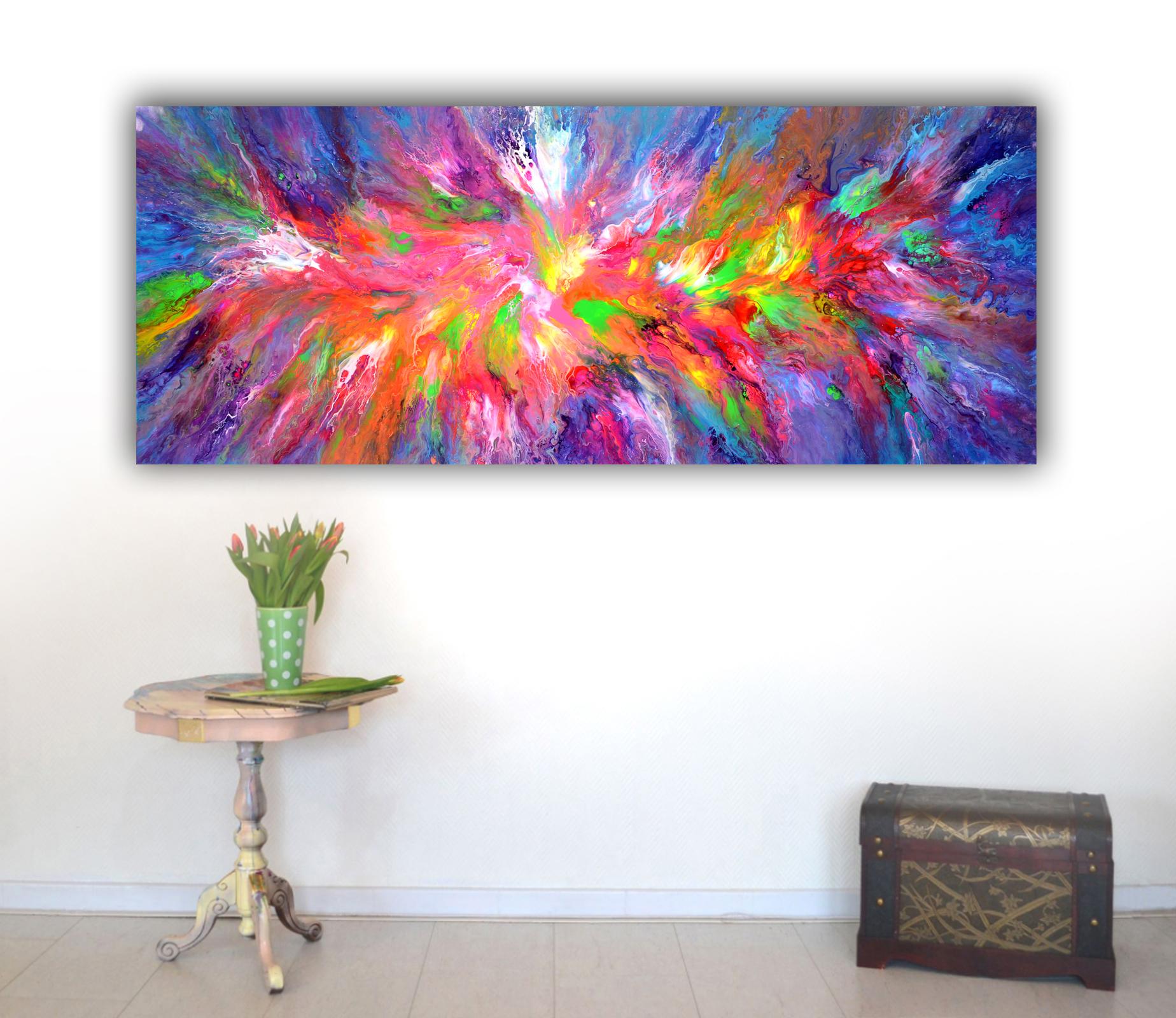 Happy Harmony XXXVIII - Painting by SOOS TIBERIU