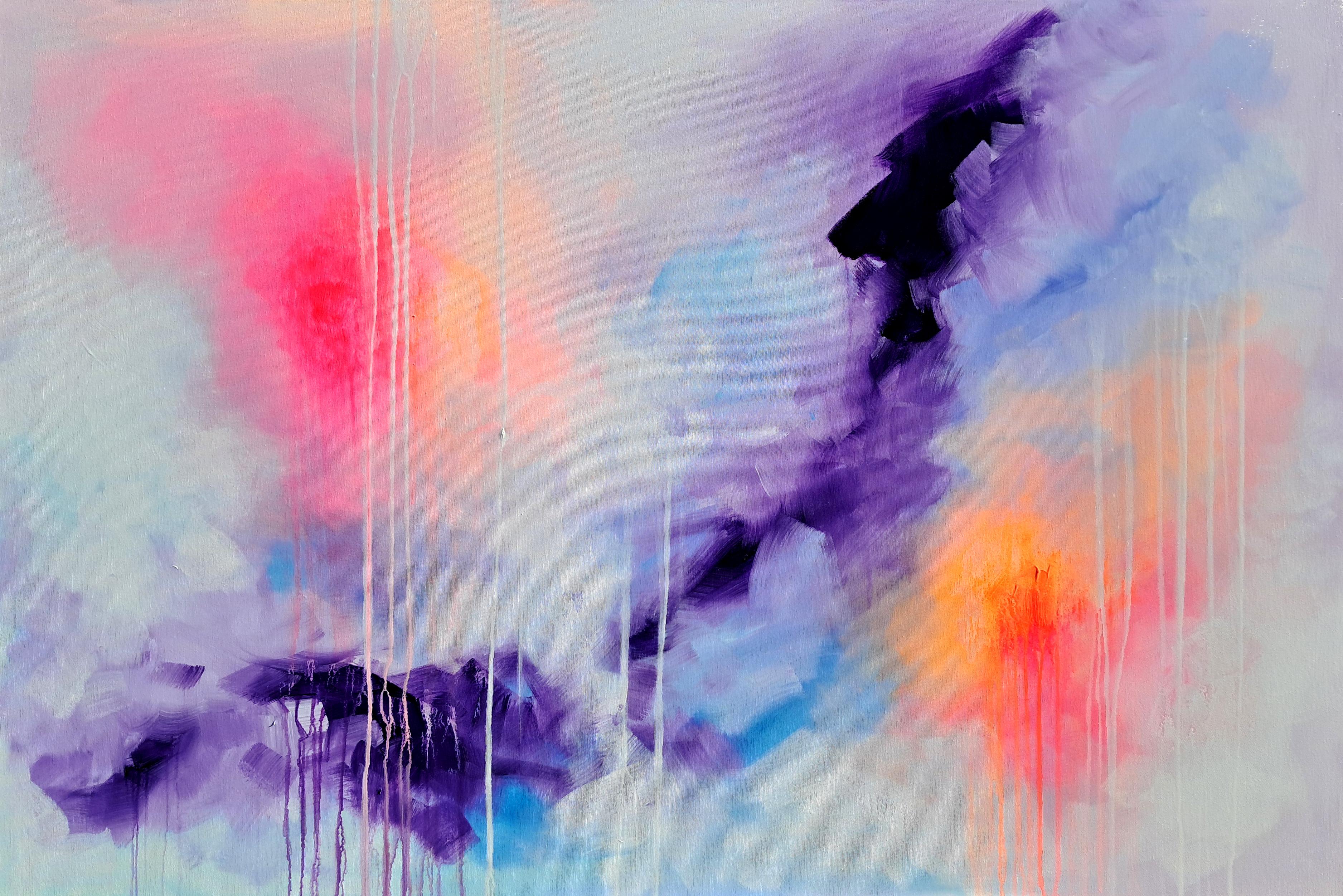 Abstract Painting de SOOS TIBERIU - Paz interior - Pintura abstracta grande