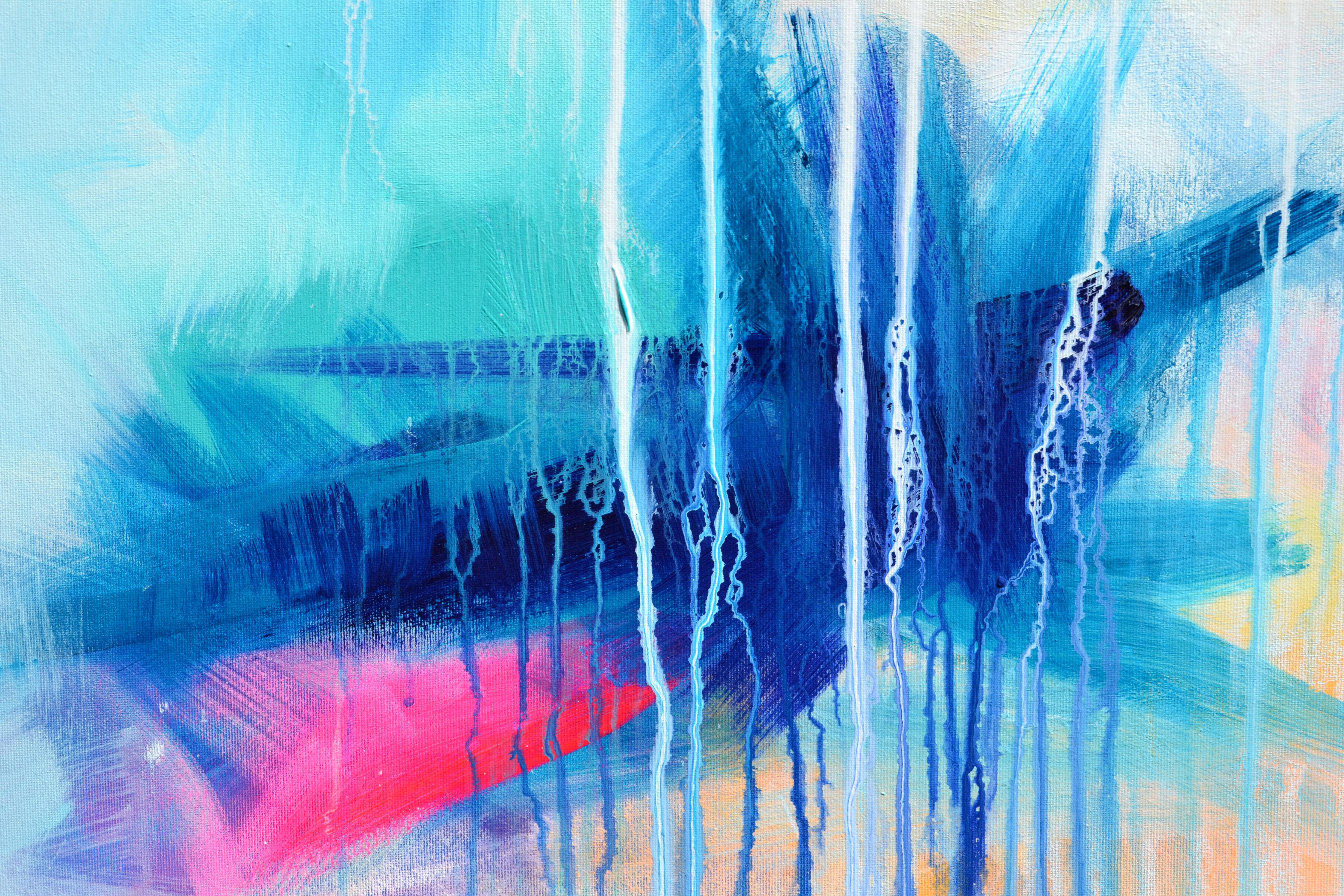 Mirror or the Soul - Large  Abstract Painting For Sale 5