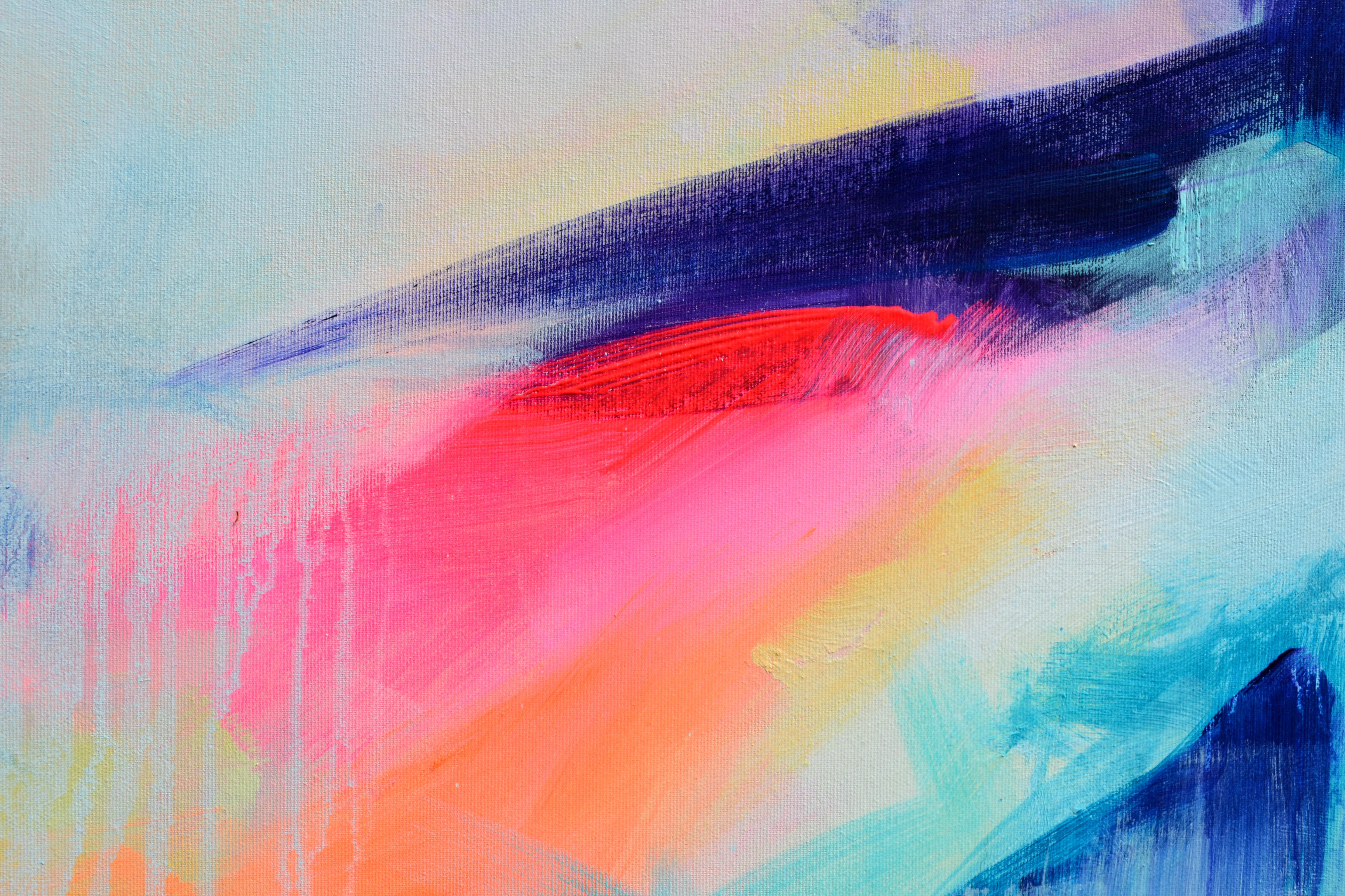 Mirror or the Soul - Large  Abstract Painting For Sale 7