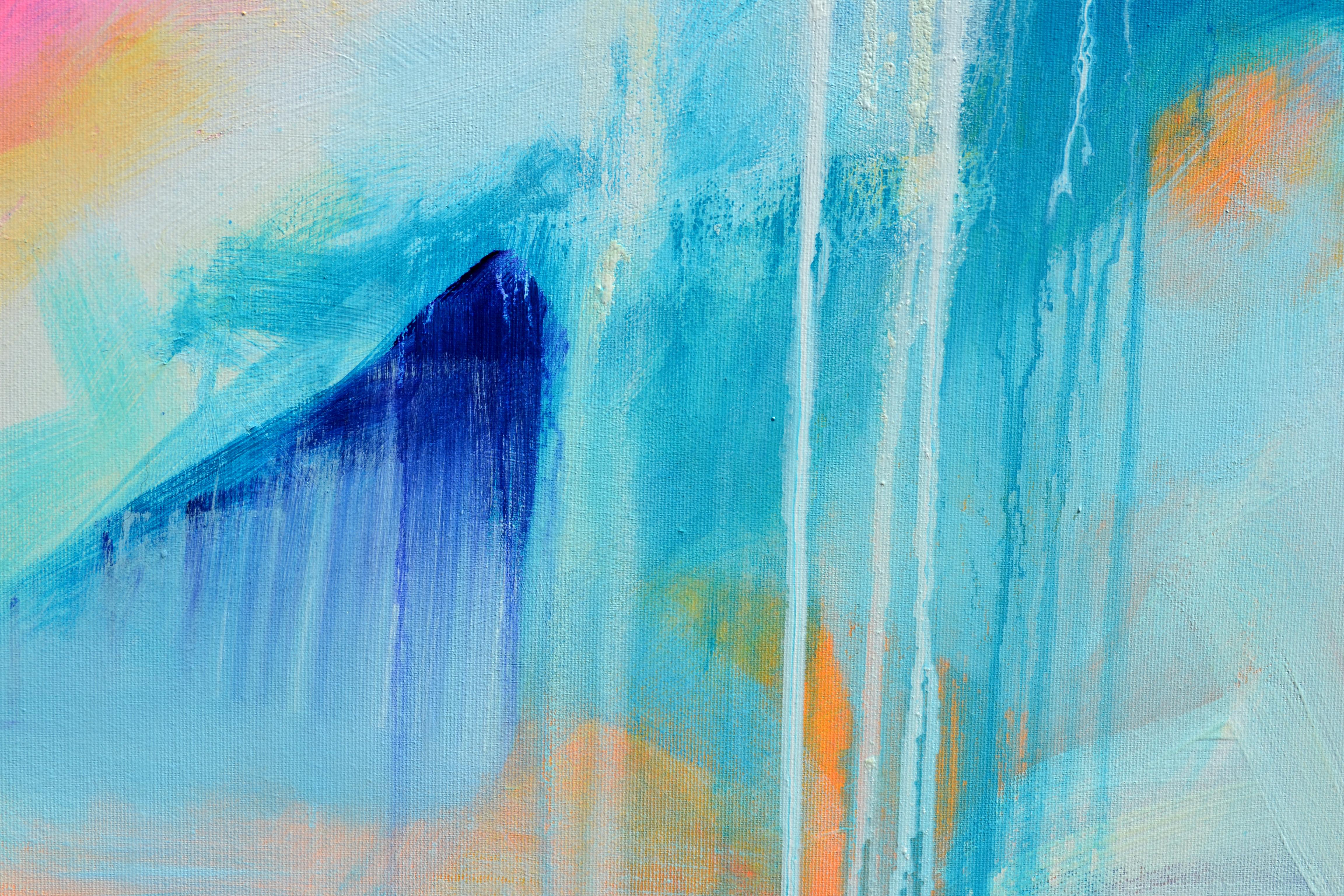 Mirror or the Soul - Large  Abstract Painting For Sale 8
