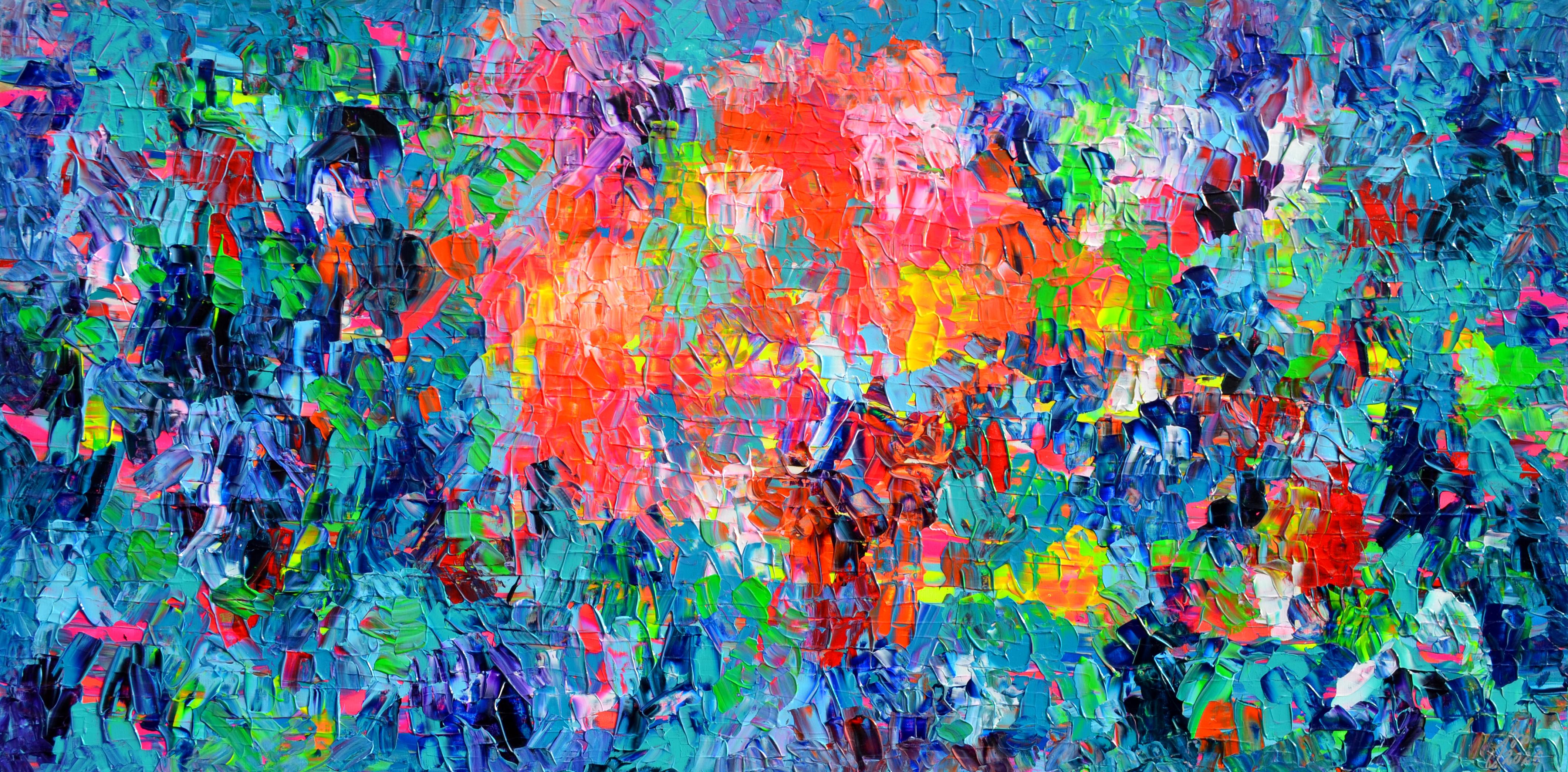 Paleta 6 - Enorme Cuadro Abstracto de Colores XXXL Firmado 2026
