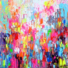 Small Gypsy Girl 23 - Colorful Abstract Painting