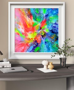 The Voice of a Dream 4 - Abstract Painting, Acrylic on Canvas, Signed, 2010+