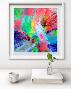 The Voice of a Dream 6 - Abstract Painting, Acrylic on Canvas, Signed, 2010+