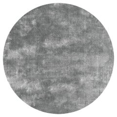 Soothing Hues Customizable Pallas Weave Round in Silverlake Medium