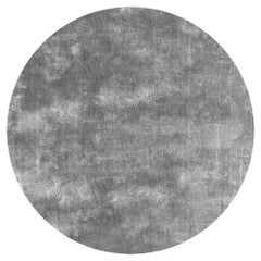 Soothing Hues Customizable Pallas Weave Round in Silverlake XLarge
