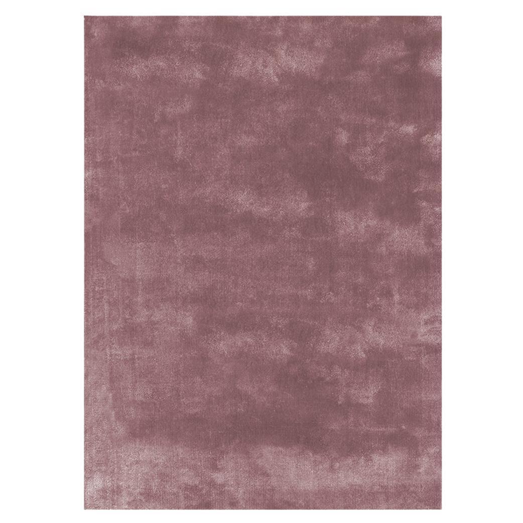 Soothing hues Customizable Pallas Weave Rug in Amethyst Frost XLarge