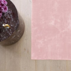 Soothing Hues Customizable Pallas Weave Rug in Blush Small