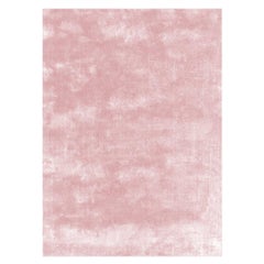 Tapis Pallas à teintes douces personnalisables en rose pâle X-Large
