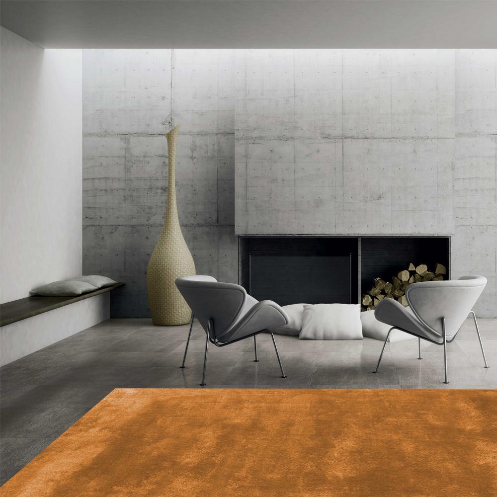 Anpassbarer Pallas Gewebe-Teppich in beruhigenden Farbtönen in Gingerbread XLarge (Art déco) im Angebot
