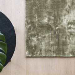 Soothing Hues Customizable Pallas Weave Rug in Sage Large