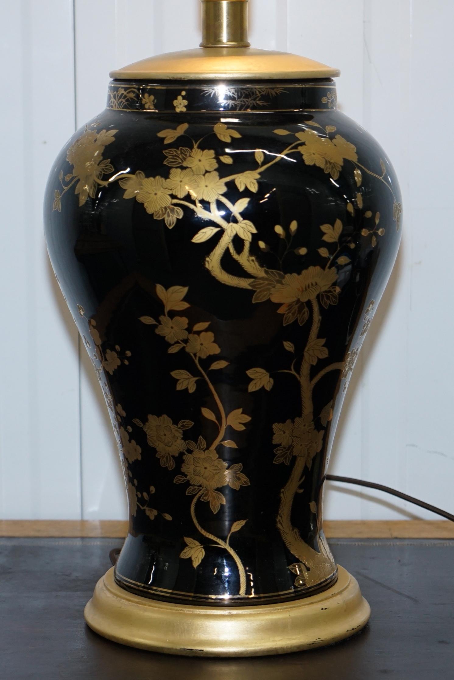 Sop Display Ralph Lauren Large Gable Lamp Blak Gol Chinese 3