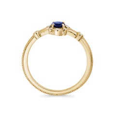 Anillo Sophia Zafiro Azul