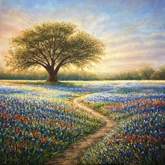 A Place to Breath - original realism landscape oil painting-contemporary artwork