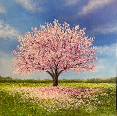 Awakening - original realism landscape oil painting-contemporary artwork