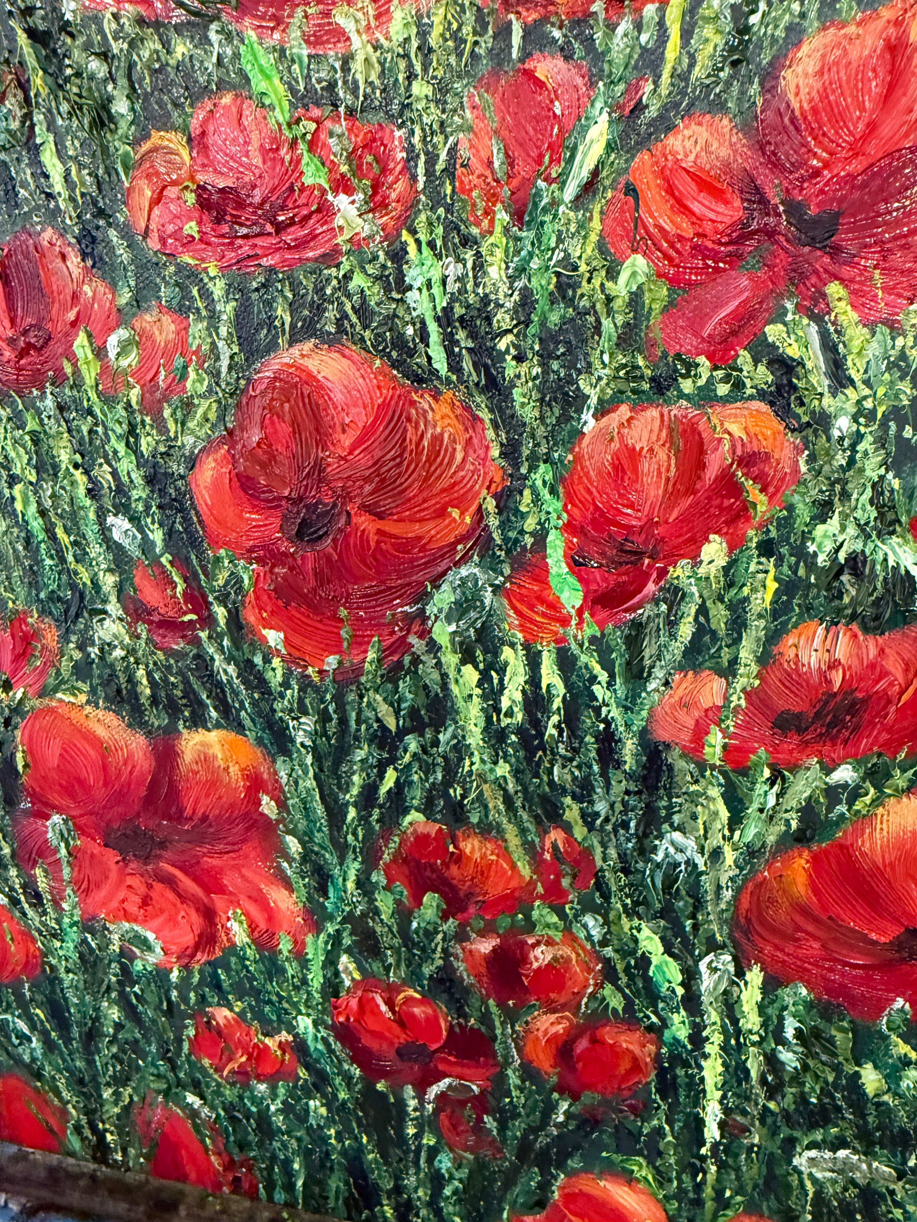 Ewige Erinnerung-originale Realismus Landschaft Ölgemälde-zeitgenössische Kunstwerke (Impressionismus), Painting, von Sophia Chalklen