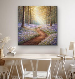 Heaven’s Path - original realism landscape -contemporary oil artwork