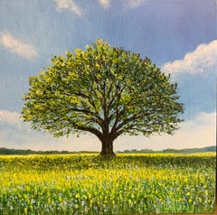 Radiance - original realism landscape oil painting-contemporary artwork