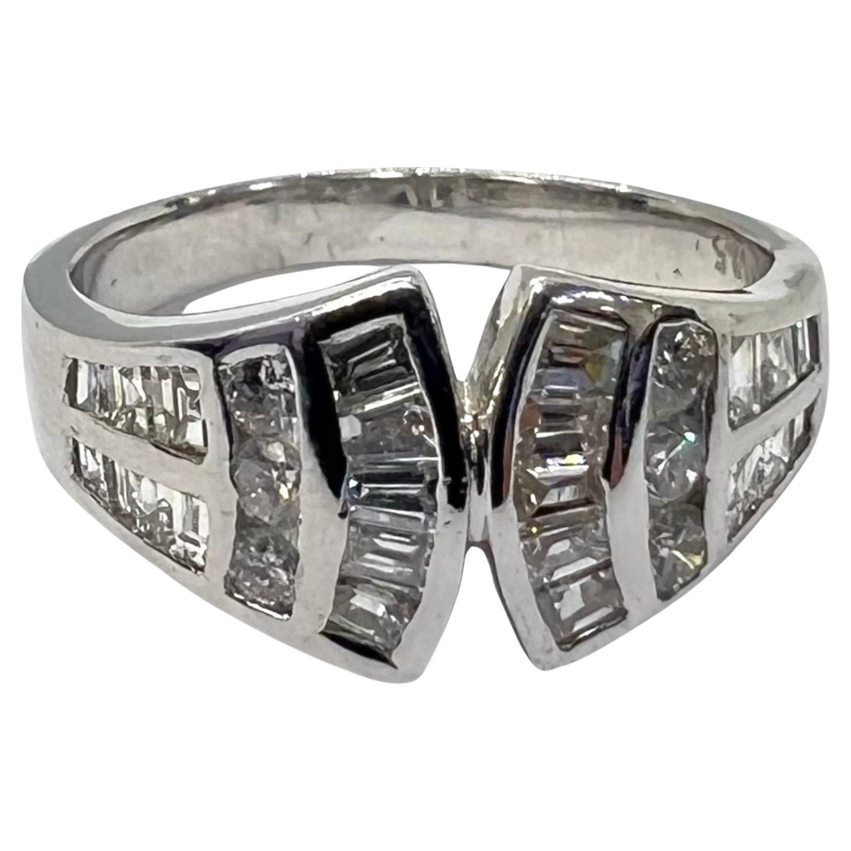 Sophia D. 1.05 Carat Diamond Platinum Ring For Sale