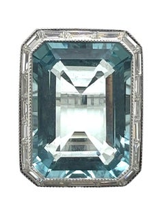 Sophia D. 14.14 Carat Aquamarine Ring